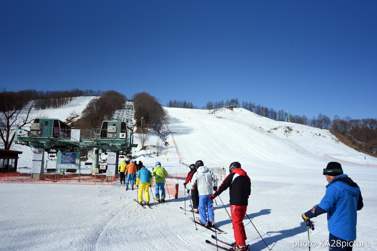 北海道十勝・めむろ新嵐山スキーリゾート メムロスキー場　麗らかな春の日差しを浴びながら。。。